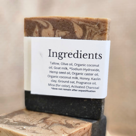 Amber Rosewood Goat Milk Soap