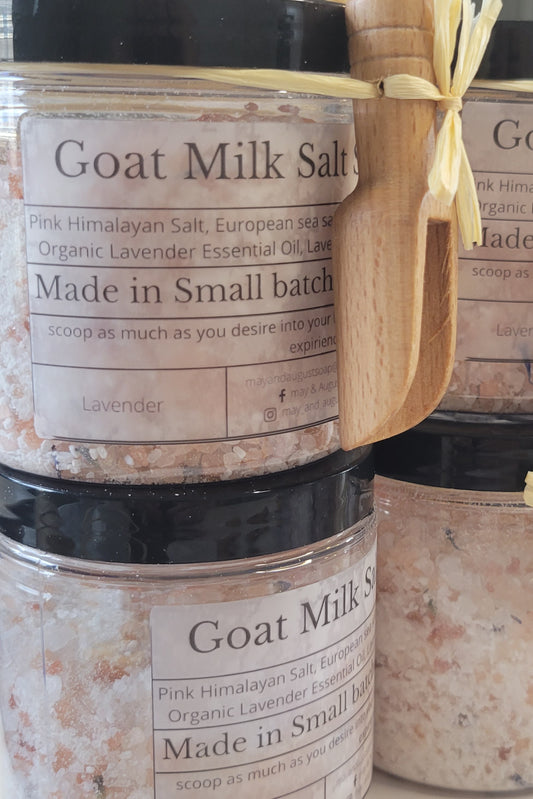 Goat Milk Salt Soak