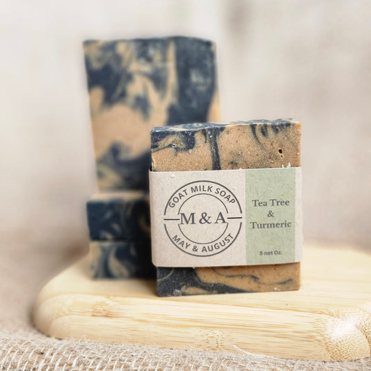 Tea Tree and Turmeric Goat Milk Soap