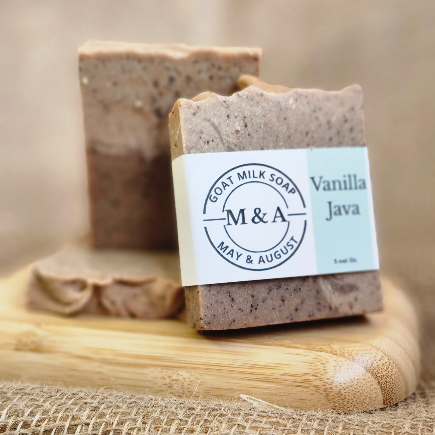 Vanilla Java Goat Milk Soap Wholesale (10 pack)