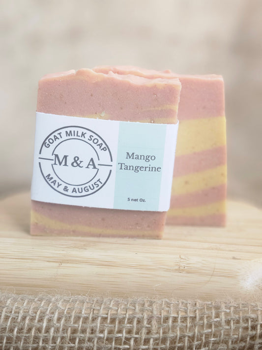 Mango Tangerine Goat Milk Soap