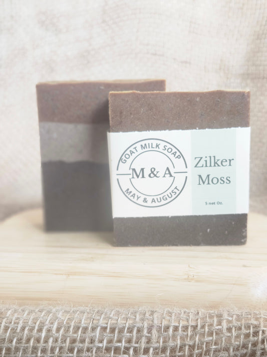 Zilker Moss Goat Milk Soap
