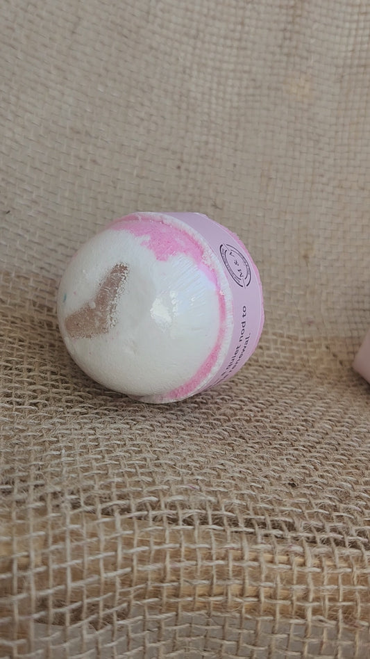 Rose Quartz Gemstone Bath Bomb – Love &amp; Renewal